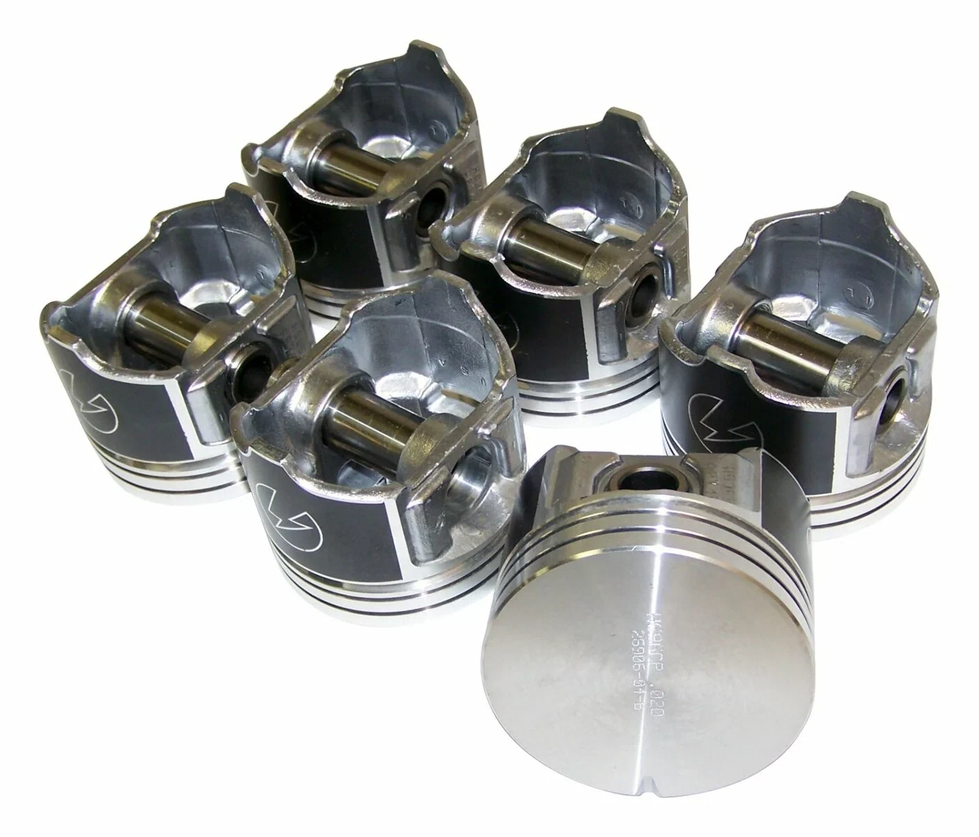 Crown Automotive - Metal Unpainted Piston Set - 4778861PK20